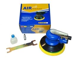 6" Plam Grip D.a. Sander With Psa & Vac Assist Pads