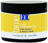 EO Tame Curl Control Gel Coconut and Vanilla, 6 Ounce