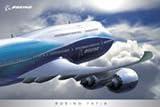 Daron Worldwide Trading BP28 Boeing 747-8 Poster