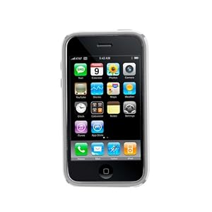 Speck Products CandyShell Case for iPhone 3G, 3G S (White/Grey)