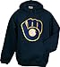 Milwaukee Brewers -Navy- Goalie Hooded Sweatshirt - XX-Large