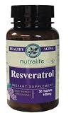 NutraLife Resveratrol 100 mg. - 30 Tablets