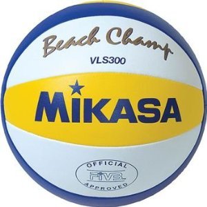Mikasa FIVB Official Beach Game Ball 2010, yellow/white/blue