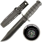 Survival Serrated Blade Affordable Hunting Knife