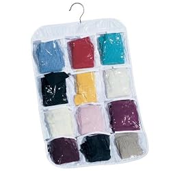 Household Essential 01917-9 Clear Vinyl Stocking Organizer