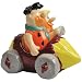 Westland Giftware The Flintstones Magnetic Fred and Barney in Car Salt and Pepper Shaker Set, 3-1/2-Inch