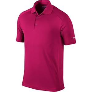 Nike Golf 2014 Dri-FIT Victory Polo Legion Red/White Large