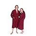 Alexander Del Rossa Men's Thick Terry Cloth Cotton Bathrobe