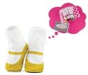 Trumpette Metallic Mary Janes -Anniversary Socks