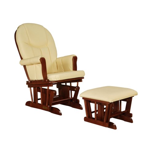 Shermag Cherry w/ Butter Glider/Ottoman