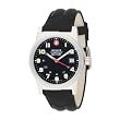 Wenger Swiss Military Men's 72925 Classic Field Black Dial Black Leather Military Watch
