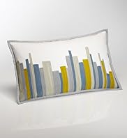 Conran Crewel Stitch Lines Rectangular Cushion