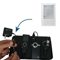 Tabletop Multi-port Charging Station for the iRiver Story - Clean design charges up to four devices at once. Built using Gomadic TipExchange