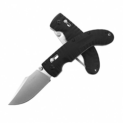 Ganzo G711 Folding Knife 440c Blade Black G10 Hanlde Camping Knife Hunting Knife