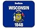 Us State Flag - Buffalo, Wisconsin (wi) Mouse Pad