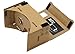 Google Cardboard kit, 45mm Focal Length Virtual Reality Headset - With Free NFC Tag & Headstrap (Brown)