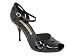 Buffalo 8509-370 Damen Partysandale Lackleder, schwarz (black)