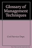 Glossary of management techniques