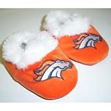 Denver Broncos NFL Baby Bootie Slippers - Toddler (12 Months)