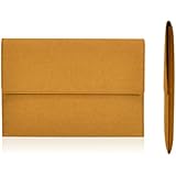 Unik Case Light Brown Fiber Envelope Laptop Sleeve Bag Case Cover for All 13" 13-Inch Laptop Notebook / Macbook Pro / Macbook Unibody / Macbook Air / Ultrabook / Chromebook