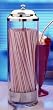 Acrylic Straw Dispenser With 36 Straws