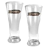Anaheim Ducks 2 Piece Glass Pilsner Set