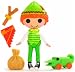 Lalaloopsy 3 Inch Mini Figure with Accessories Pete R. Canfly_s-1
