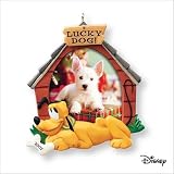 LUCKY DOG PLUTO PHOTO HOLDER 2007 HALLMARK KEEPSAKE ORNAMENT QXD6437