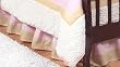 Pink Dragonfly Dreams Girls Toddler Bed Skirt by JoJo Designs