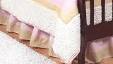 Pink Dragonfly Dreams Girls Toddler Bed Skirt by JoJo Designs