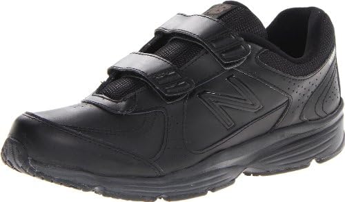 New Balance Women's WW411H Health Walking Shoe,Black,8 B US