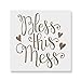 Bless This Mess Stencil Template - Reusable Stencil with Multiple Sizes Available