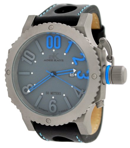 Adee Kaye Automatic AK7210-MT Automatic Watch for Him Crown Top