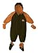 Cleveland Browns Newborn Alaska Hooded Creeper Set - 3-6 Months