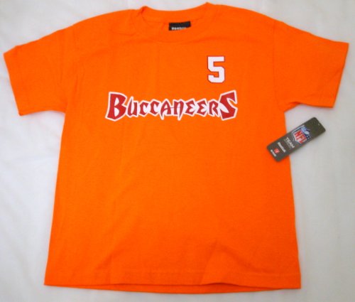 Josh Freeman Tampa Bay Buccaneers Youth Medium Size 10-12 T-Shirt New