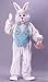 EASTER BUNNY DELUXE MASCOT COSTUME WITH 2 HEADS