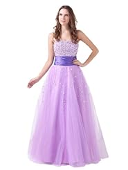 A-line Strapless  Sequined Beaded Ruched Floor Length Satin/Tulle Quinceanera Dress  With Rhinestones