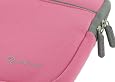 rooCASE ASUS Eee PC 1005HA-PU1X-BK 10.1-Inch Netbook Neoprene Sleeve Case - Invisible Zipper Dual-Pocket - Pink)