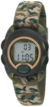 Timex Kids' T71912 Camouflage Digital Stretch Band Watch