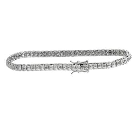 FOJO's 7.5'' Diamonds in Silver Tennis Bracelet (1 4 ct. tw.) by 