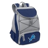 Exclusive By Picnictime Ptx Backpack Cooler/Navy-Detroit Lions (Digital Print)