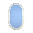 Tadpoles Basics Braided Chenille Rug - Blue