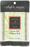 Colorado Spice Company, Seafood Spice, Citrus Dill Salmon Rub, 1.5-Ounce Packet  (Pack of 12)