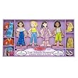 Melissa & Doug Best Friends forever Deluxe Magnetic Dress - Up