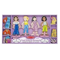 Melissa & Doug Best Friends forever Deluxe Magnetic Dress - Up
