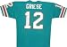 Bob Griese Autographed Teal Custom Throwback Jersey with HOF 90 Inscription