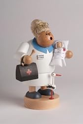 Christmas Smoker - Midwife (8 Inch)