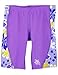Tuga Girls UPF 50+ Seaside S/S Rash Guard and Jammer Short (UV Sun Protective)