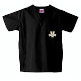 Vanderbilt Commodores NCAA Classic Scrub 1 Pocket Top (Black) (2X Large)