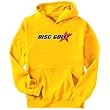 Disc Golf Usa Star Sports Mens Hoodie (Yellow, Sizes X-Small - XXX-Large)